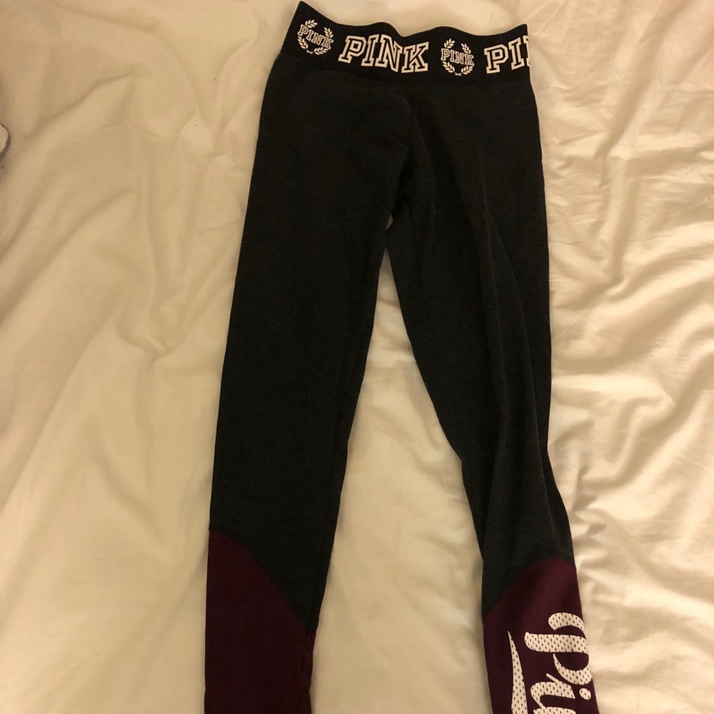 Full length Victoria’s Secret pink leggings